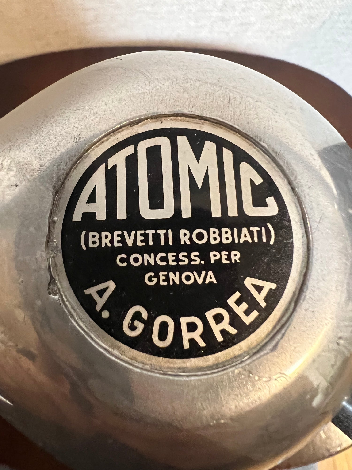 ATOMIC Coffee Maker vintage made in Genova(Italy) espresso machine atomic  coffee